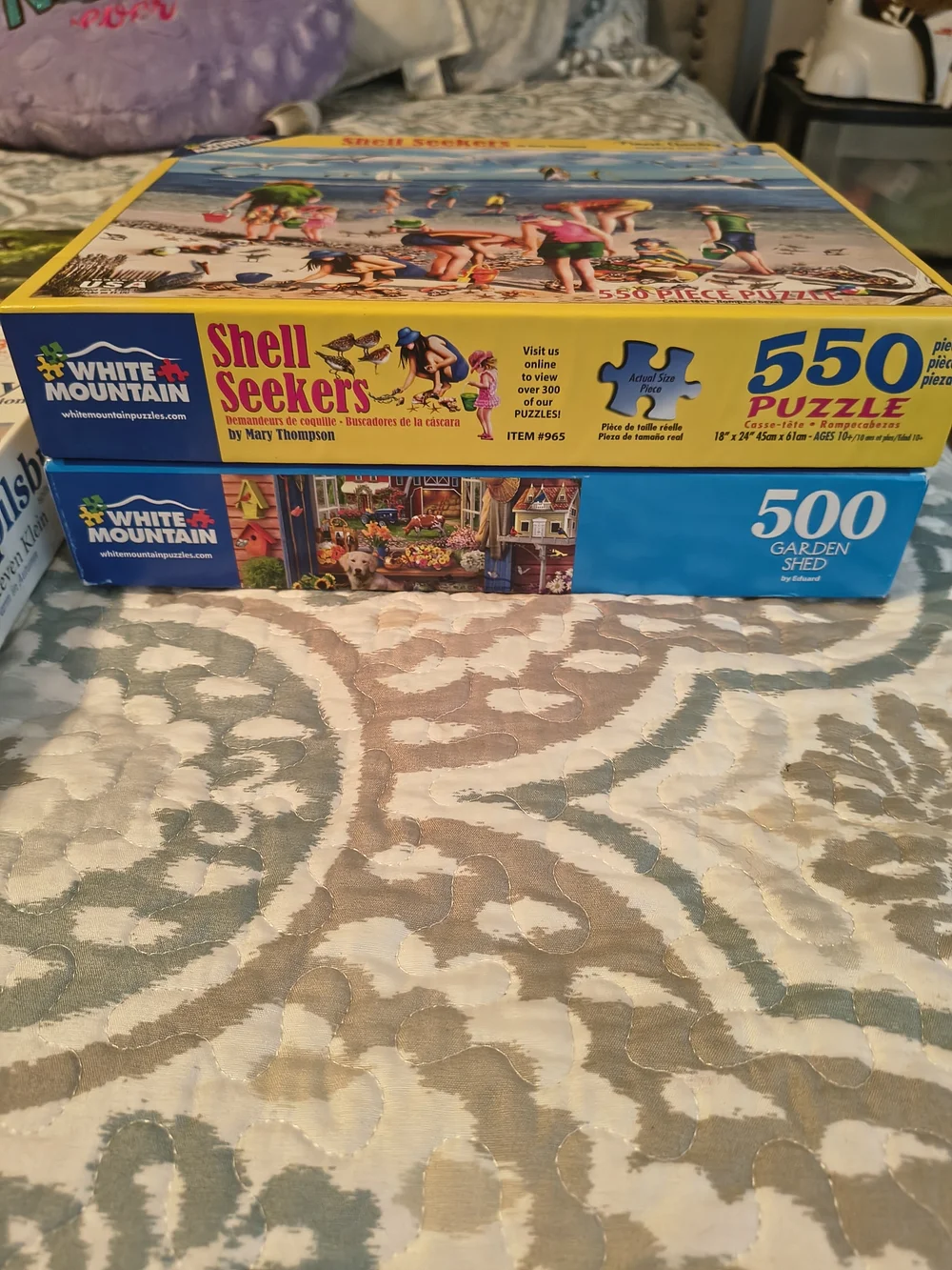 3 - 300, 1-500, 1-550 Large Piece Puzzle - Multi-Image Assortment